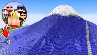 【マイクラ】富士山登頂するまで終われません！