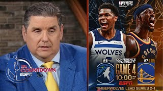 NBA Countdown | "Ant & Randle are the West's new power duo" - Windy: Wolves will sink Warriors in G4