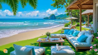 Morning Jazz Melodies to Energize Your Day – Bossa Nova with an Ocean View and Gentle Waves