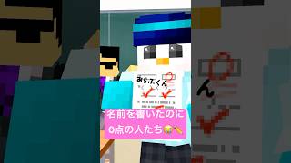 名前を書いたのに0点の人たち #shorts