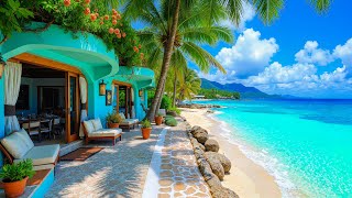 Bossa Nova by the Peaceful Beachside – Morning Jazz Music to Melt Away Stress and Fatigue