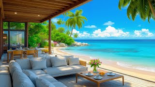 Positive Bossa Nova and the Sound of Waves for Relaxation – Morning Jazz to Start a Peaceful New Day