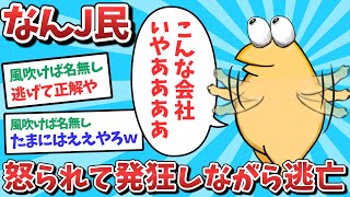 【悲報】なんJ民、職場で怒られて発狂しながら逃亡してしまうｗｗｗ【2ch面白いスレ】【ゆっくり解説】