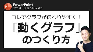 アニメーションレッスン第8回　グラフが動けば伝わり方も変わる！ひと手間加えて、伝わるグラフをつくっちゃおう！