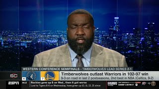 Anthony Edwards is a true killers in the NBA! - Perk reacts to Wolves beat Warriors 102-97 in Game 3