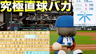 変化球ないけど最速175km/hで金特21個持ち投手はどんな成績を残すのか？【パワプロ2024】