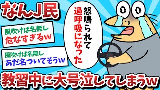 【悲報】なんJ民、教習中に大号泣してしまうｗｗｗ【2ch面白いスレ】【ゆっくり解説】