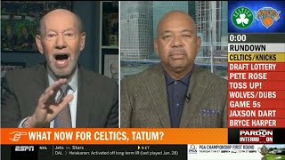 Pardon the Interruption | Jayson Tatum's injury devastating for Boston Celtics now & beyond - Wilbon