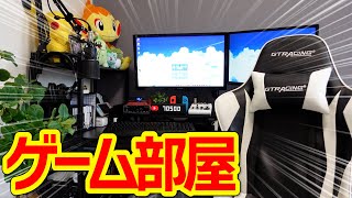【一人暮らし】ポケモン実況者のPCデスク周り紹介【ルームツアー】