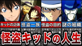 【名探偵コナン】怪盗キッドの人生まとめ【ゆっくり解説】