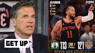 GET UP | "Jalen Brunson is a Future MVP" - Alan Hahn: NY Knicks are a legit Championship contender