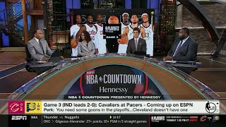 NBA Countdown| Stephen A prediction for Pacers vs Cavs : T. Haliburton will burn Cleveland's defense