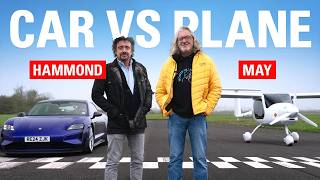 リチャード・ハモンド VS ジェームズ・メイ – 飛行機 vs 車レース！