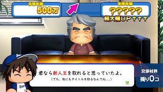「新人王」以外にもタイトルを獲得した二刀流の年俸は最低年俸からどれくらい増える？【パワプロ2024】#８
