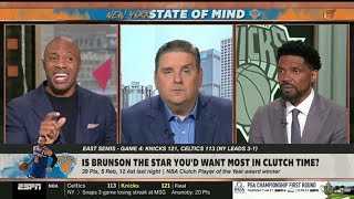 FIRST TAKE | "Brunson: King of clutch!" - JWill claims Knicks will close out series vs Celtics in 5